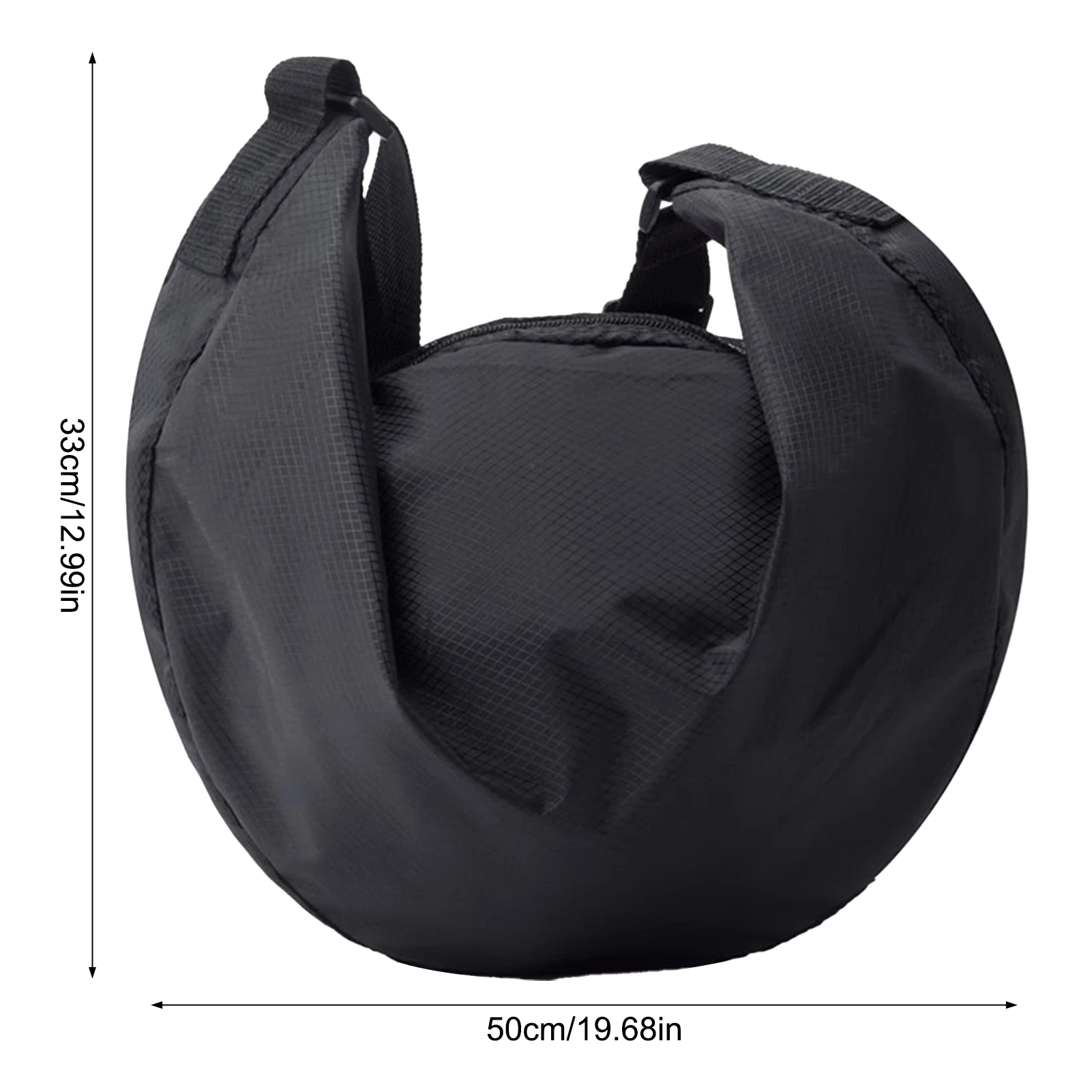 Breathable Basketball Bag Mesh Storage Pouch for Gym Training Durable Oxford Fabric Sports Gear Carrier for Athletes