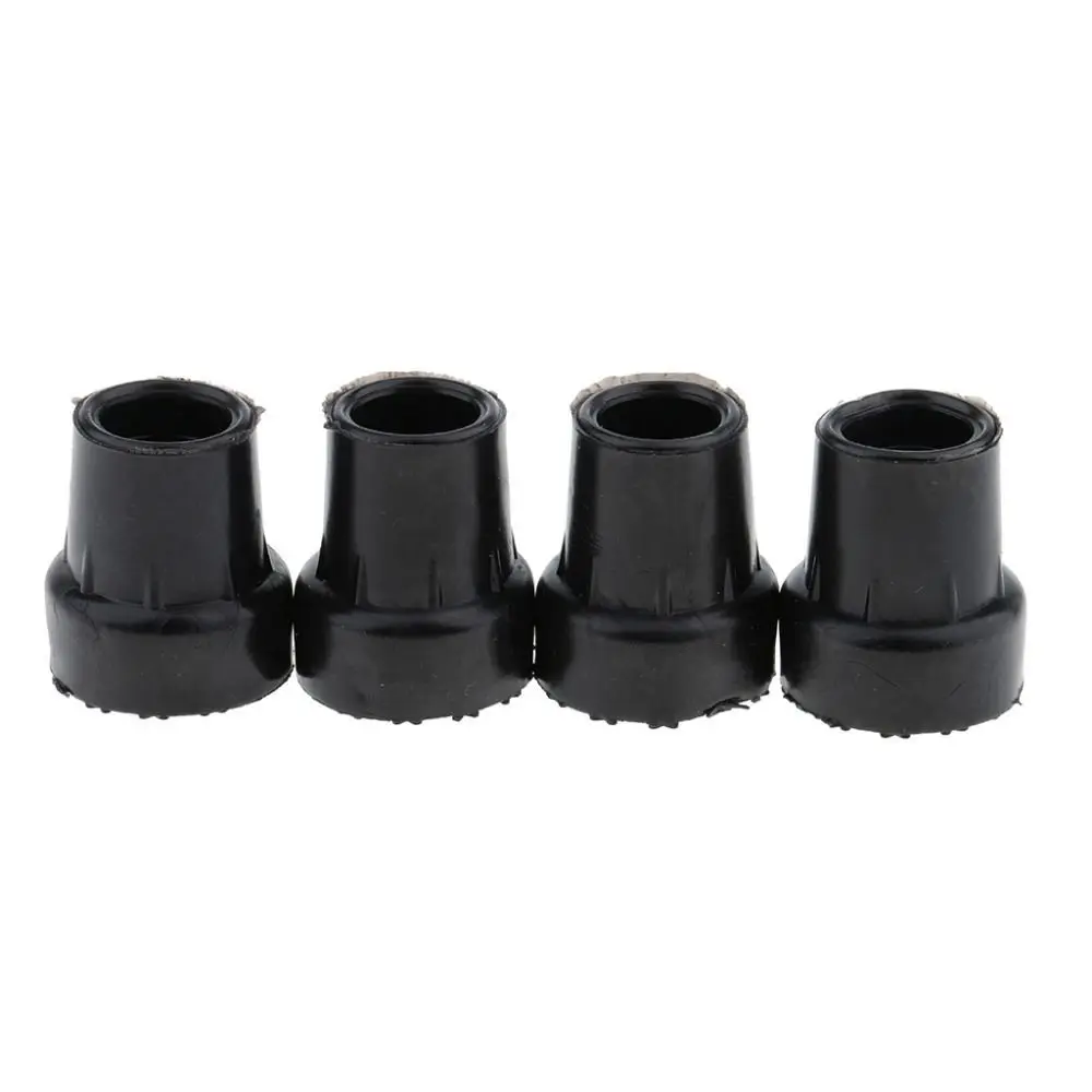 Thickened Antiskid Walking Stick Pad 16mm/19mm/ 22mm/ 25mm /28mm Non-Slip Walking Stick Rubber Ferrules Universal Sturdy