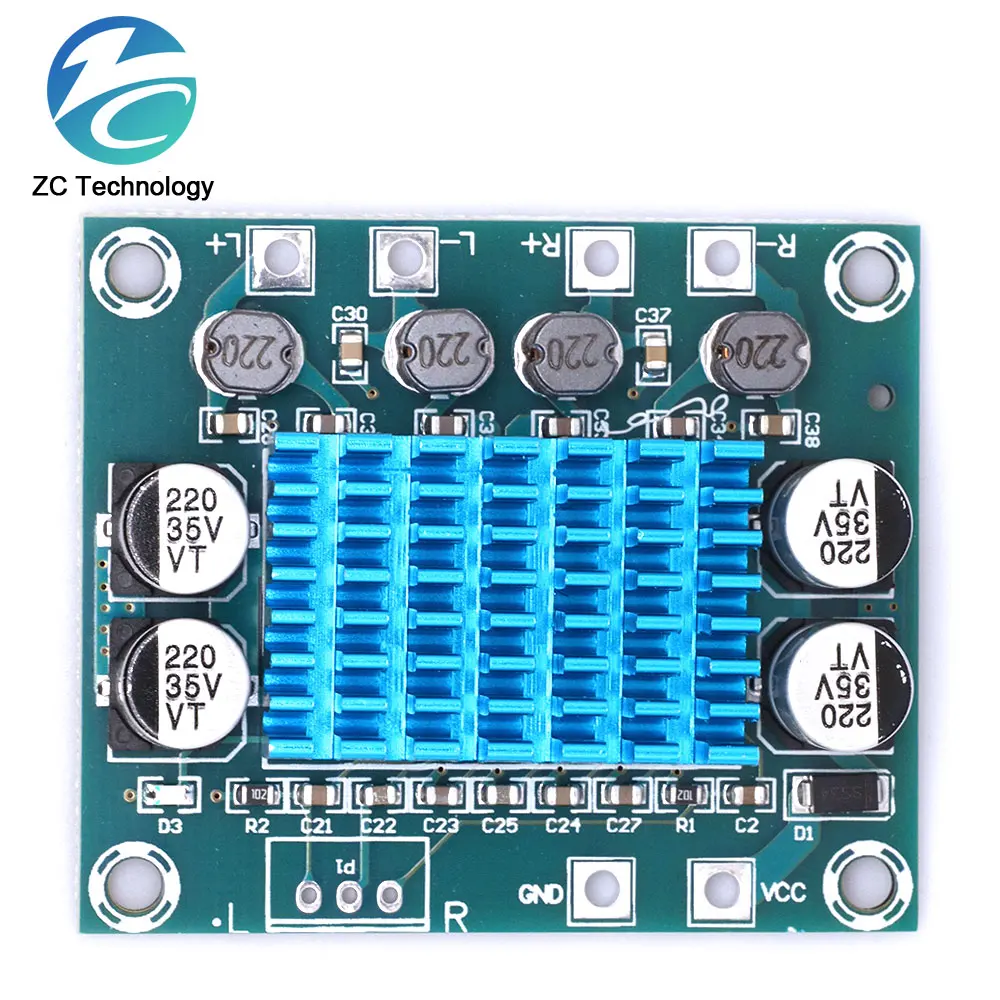 TPA3110 XH-A232 30W+30W 2.0 Channel Digital Stereo Audio Power Amplifier Board DC 8-26V 3A for Arduino - view 6