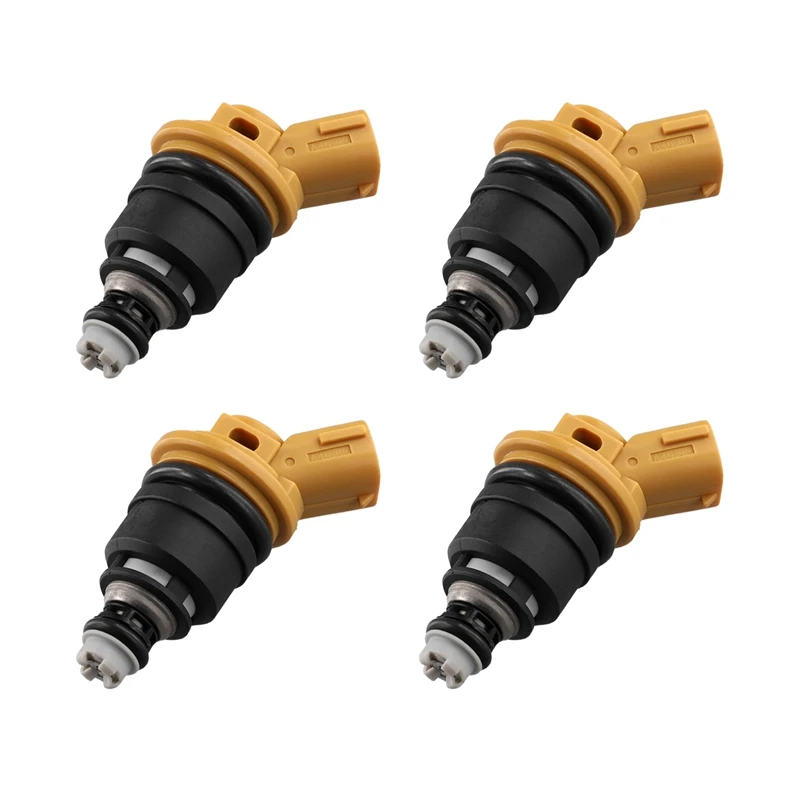 4PCS 16600-AA170 New Fuel Injector Nozzle For Subaru Outback Legacy Impreza Forester Baja 2004-2007 2.5L TURBO