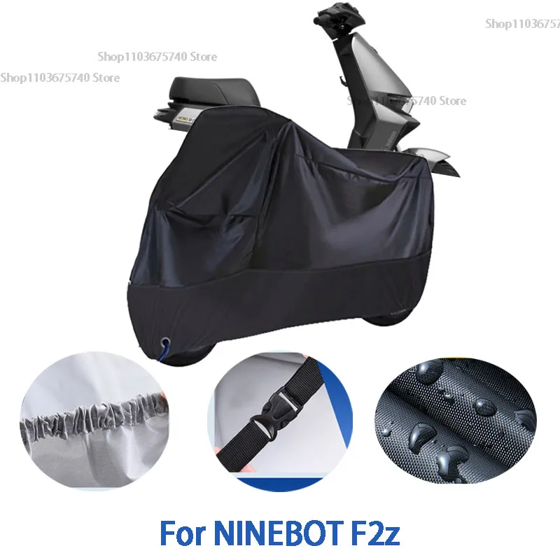 

Полные чехлы для мотоцикла NINEBOT F2z, автомобильные чехлы на открытом воздухе, защита от солнца, пыли, без ушей, утолщенные оксфордские чехлы, аксессуары
