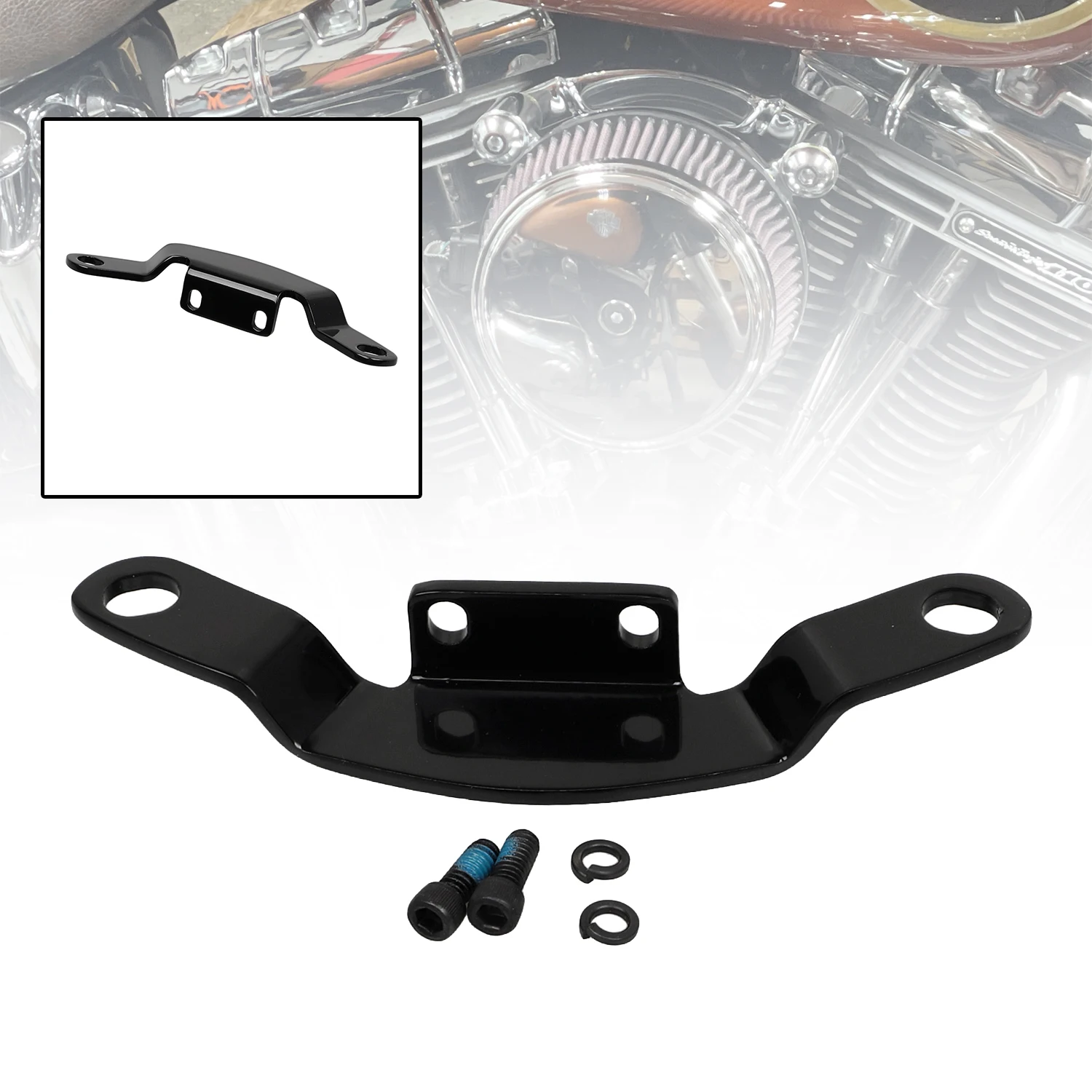 Motorcycle Throttle Body Carburetor Support Bracket For Harley Electra Street Glide Ultra Classic FLHTCU Road King FLHR 08-16