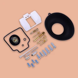 Carburetor Carb Repair Rebuild Float Air Cut-off Valve Diaphragm Kit Motorcycle Fit for Honda NX650 1988-1994 XR650L 1993-2018