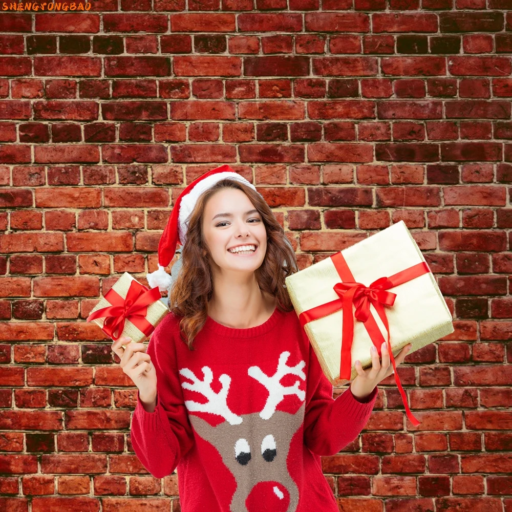 Grunge Brick Wall Stone Photography Backdrop Greenery Green Leaves Graffiti Wedding Baby Birthday Portrait Background Photozone