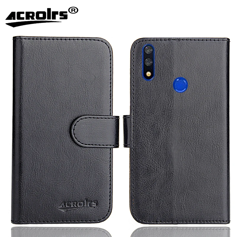 Capa Flip Ultrafina de Couro Macio Retrô Exclusiva para Celular TP-Link Neffos A5 C9 X1 X20 Pro Max