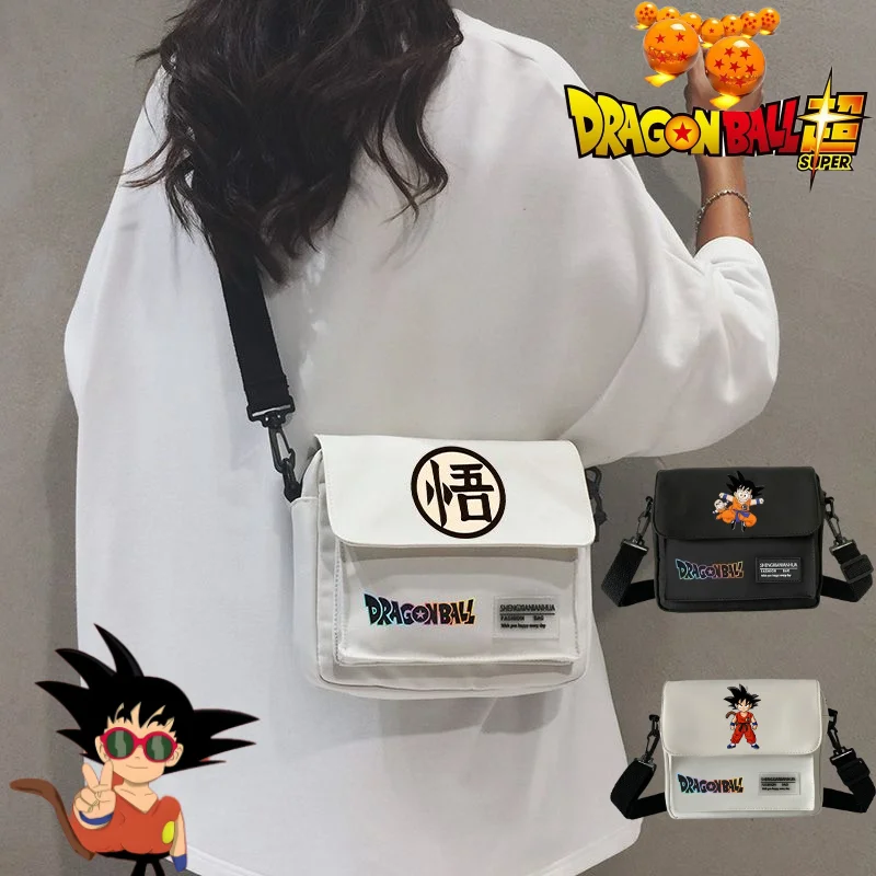 

Dragon Ball Goku men's and women's new cool creative anime picture fashion casual large capacity storage shoulder crossbody bag