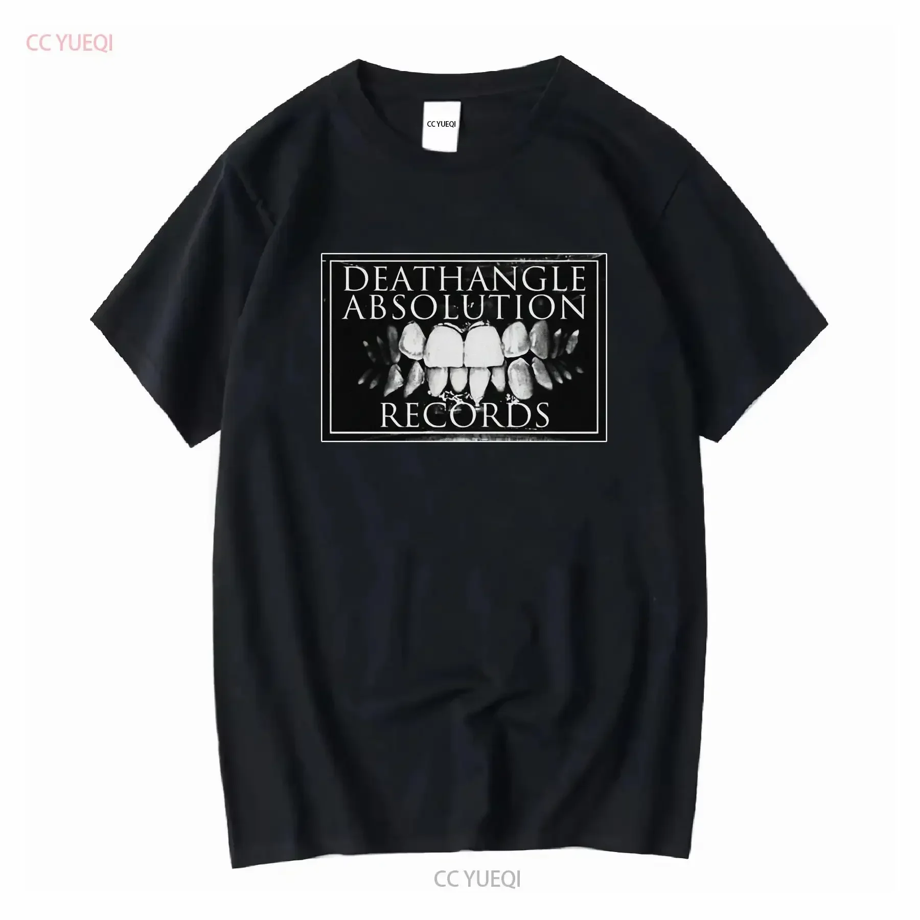 Customization Shirt Deathangle Absolution Records T Shirt XL Deathkey Intolitarian Power Electronics Vintage Washed Unisex Versa