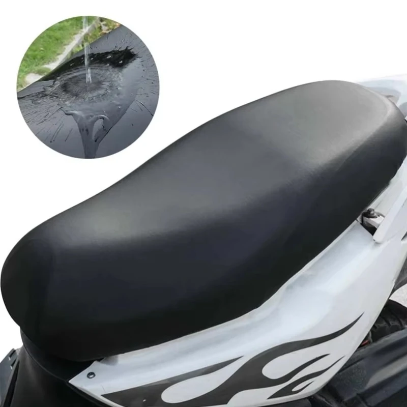 

Motorcycle Seat Covers Protector Universal For Autocycle Seat Cushion Waterproof Pu Leather Anti Scratch Cover Mats 1PC