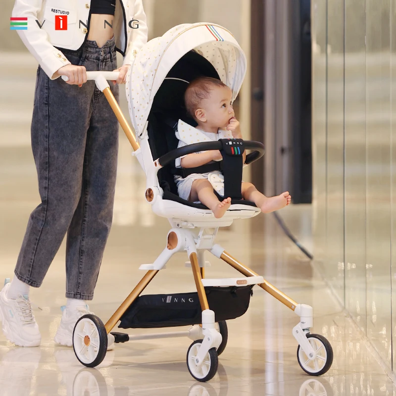 High Quality 3 Baby Stroller Luxury High Landscape Poussette Multi-Functional Baby Pram Baby Strollers For Travel