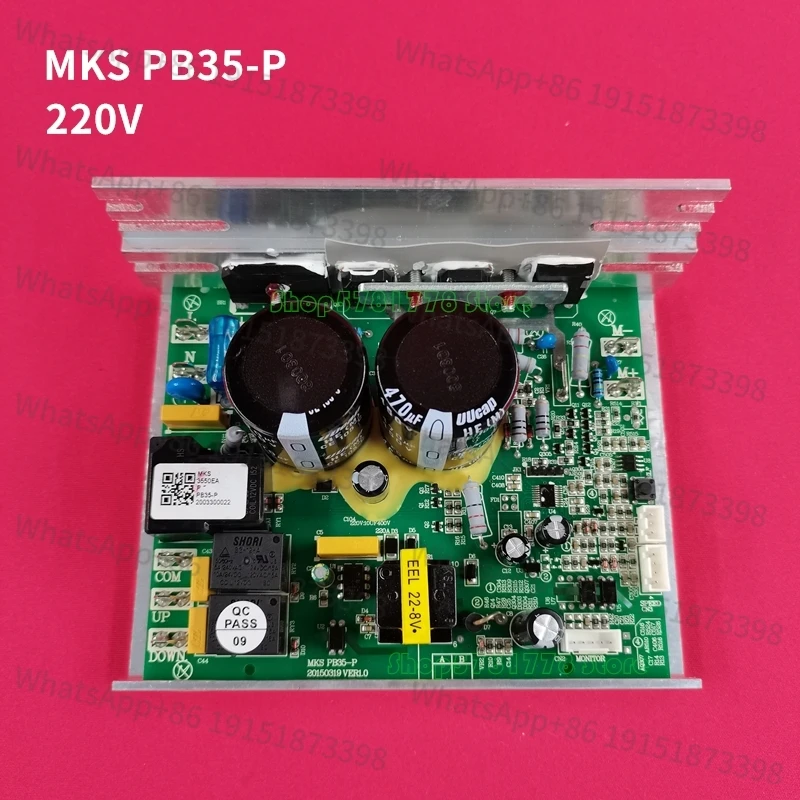 Mks pb35 p placa de circuito original para esteira, controlador de motor mks PB35-P para placa de controle de motor de esteira bh f12 reebok