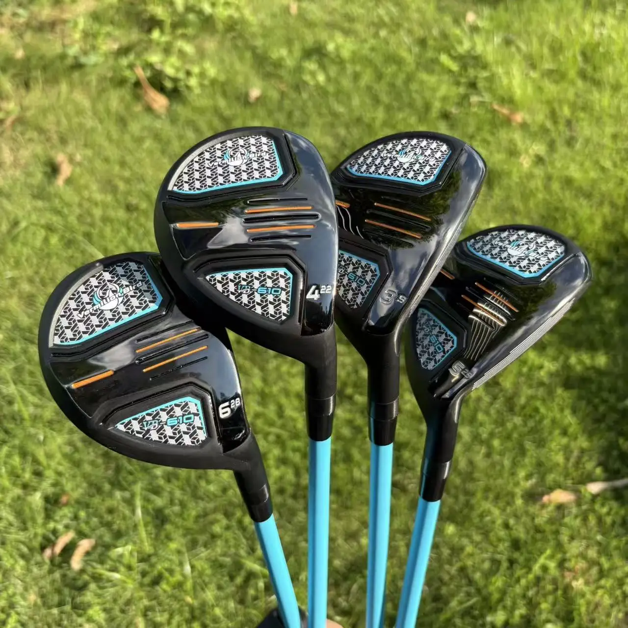 Golf Hybrid Options Carbon Texture Crown Black Head Mint Graphite Shaft Easy Launch Long Distance Hybrid with Head Cover for Men