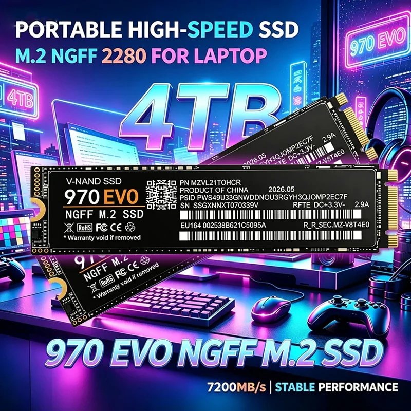 ssd-m2-970-evo-ngff-ad-alta-velocita-500-gb-1-tb-2-tb-4-tb-ssd-m2-2280-pcie-40-unita-a-stato-solido-interna-per-laptop-e-computer-desktop