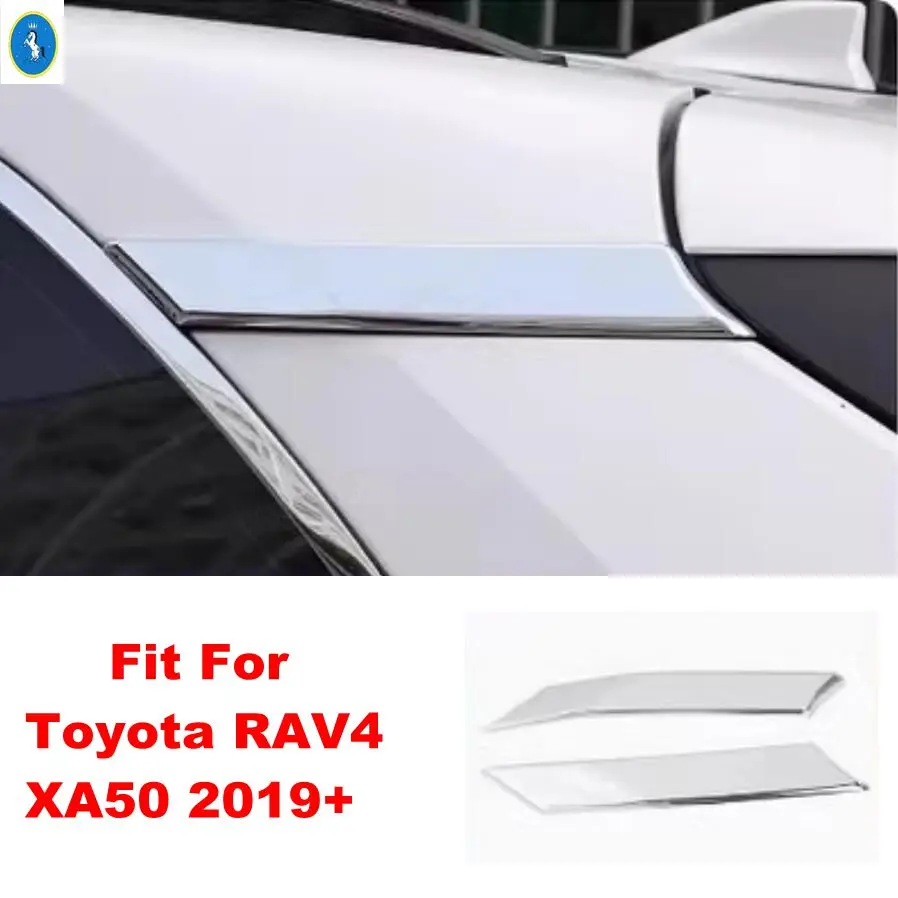 

For Toyota RAV4 XA50 2019 2020 2021 2022 2023 2024 RAV 4 Hybrid Car Front Window A Pillar Panel Sequins Cover Trim Accessories