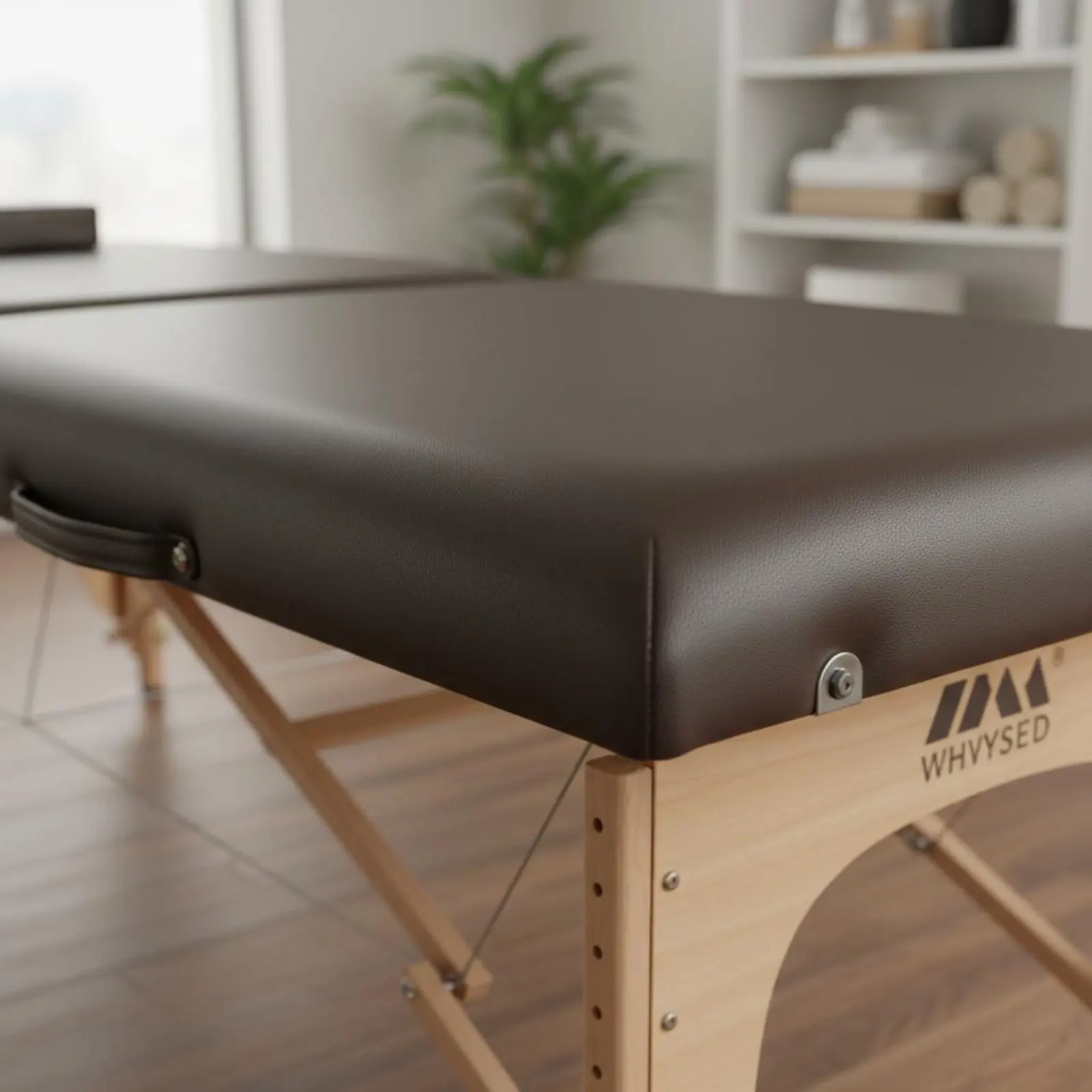 

Portable Massage Table Waterproof Folding Spa Bed Adjustable Skin Art Couch Sturdy-Duty Support Adjustable Height Treatment