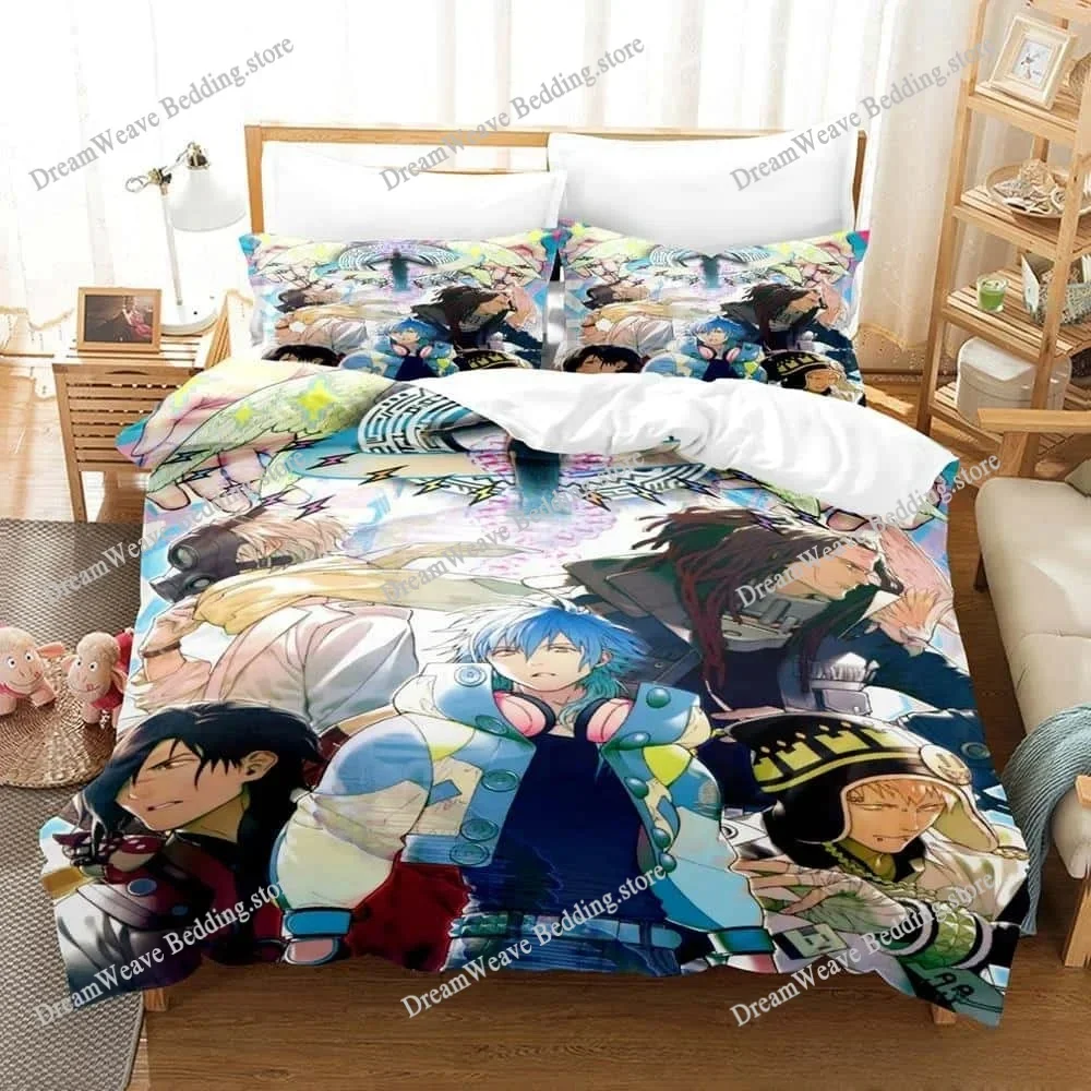 New 3D Print Anime Bed DRAMAtical Murder Bedding Set Single Twin Full Queen King Size Bed Set Adult Kid Bedroom Duvet Cover Sets 2
