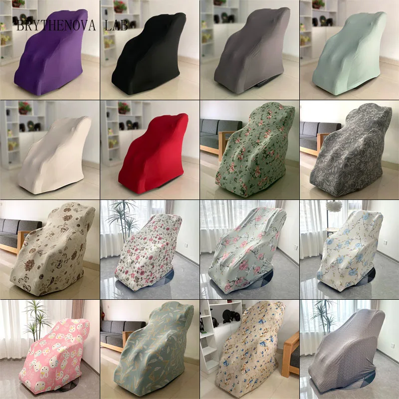Electric Massage Chair Stretch Elastic Full Cover Home Furniture Backrest Back Massage Case Chair Covers Washable Dust