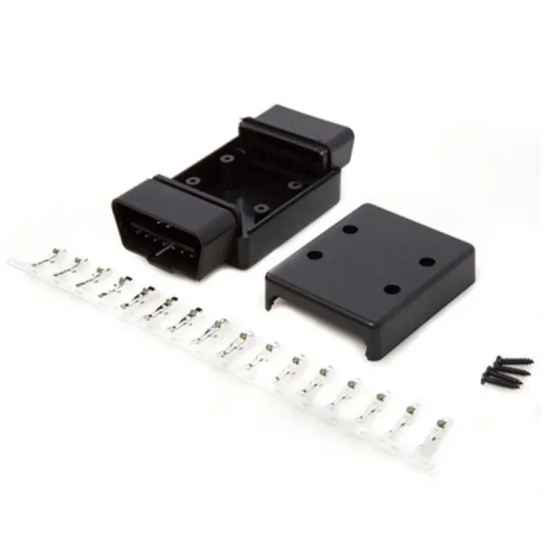 12/24V Car Accessories OBD2 16Pin Female/male Connector Plug Adapter OBD OBDII EOBD J1962 OBD2 16Pin Wiring Adapter 16Pin Plug