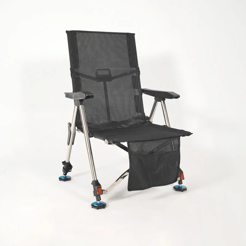 

Multifunctional Aluminum Alloy Portable Folding Chair Thickened Reinforced Fishing Chair