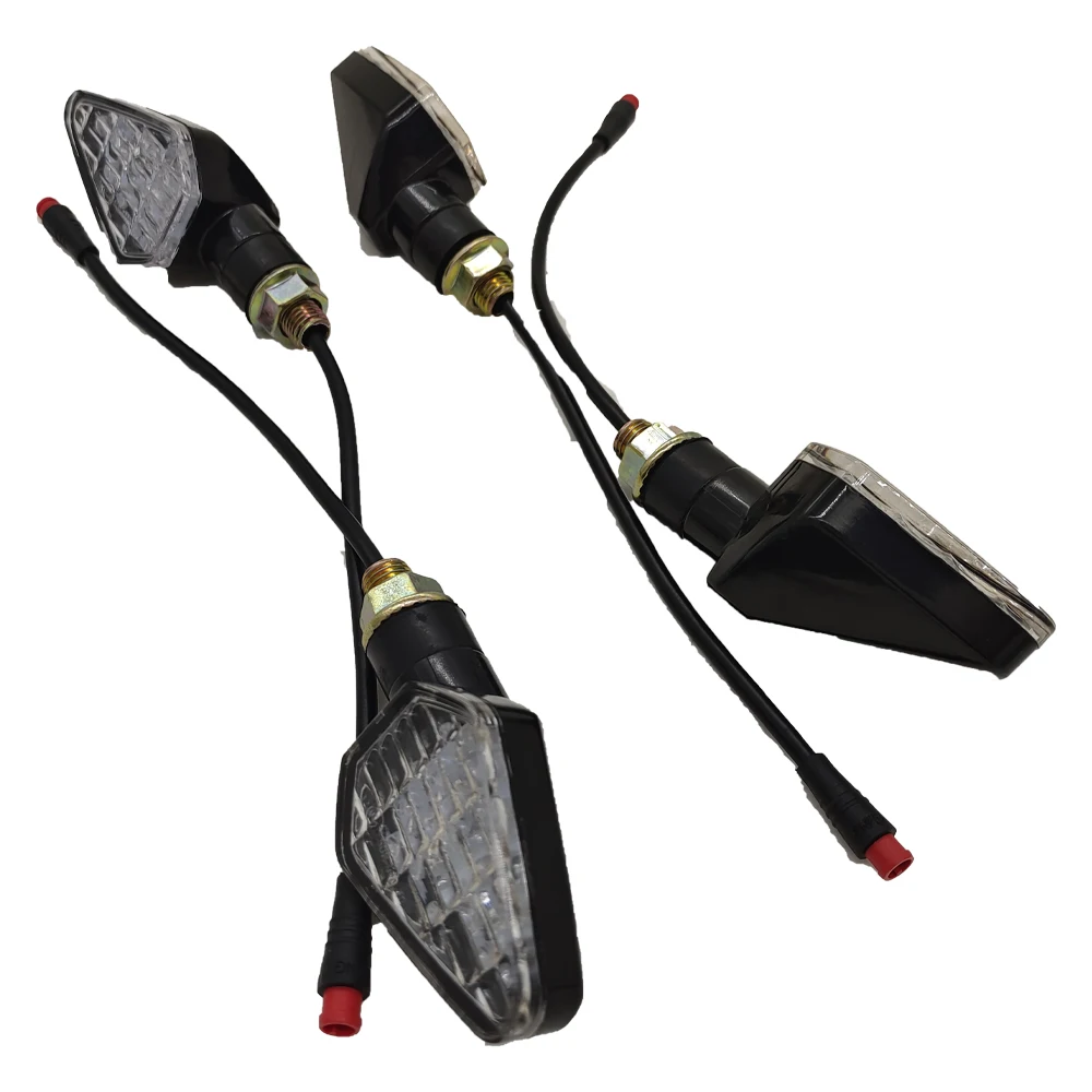 Turn Signal Kit Includes Bracket and Screws, Orange Flash Lamp, For Electric Scooters,with E-mark Approved