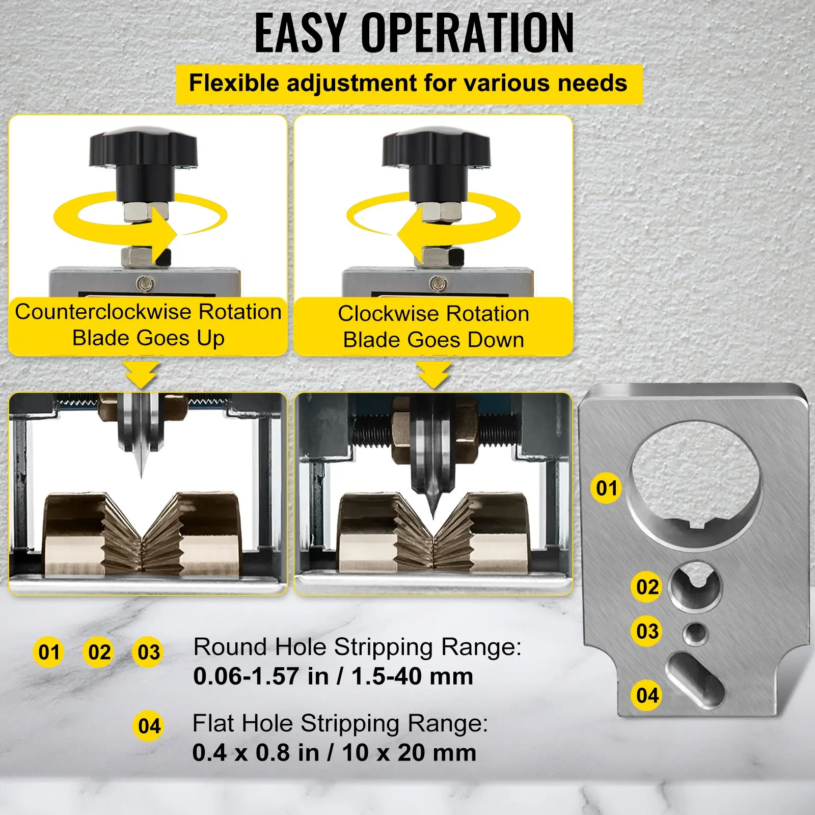 Imagem -06 - Máquina de Decapagem de Fio Elétrico de Velocidade Ajustável Descascador de Cabos Descascador de Cobre Recuperação de Fio de Alumínio 400w 1.540 mm