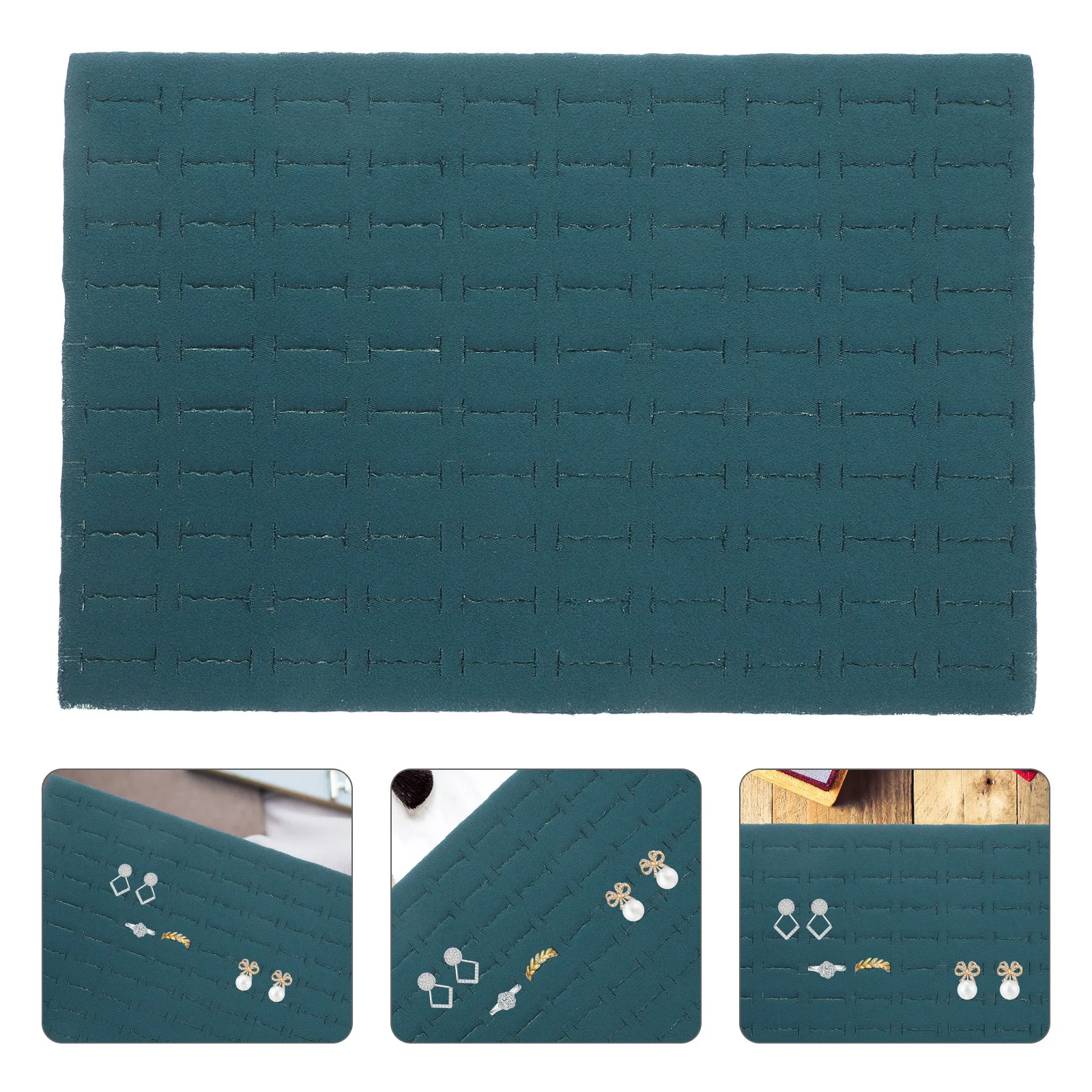 

2 pcs Sponge Holder Inserts Diy Jewelry Box Organizer For Rings Storage Display, Jewelry Tray Insert Sponge Rings Box Inserts