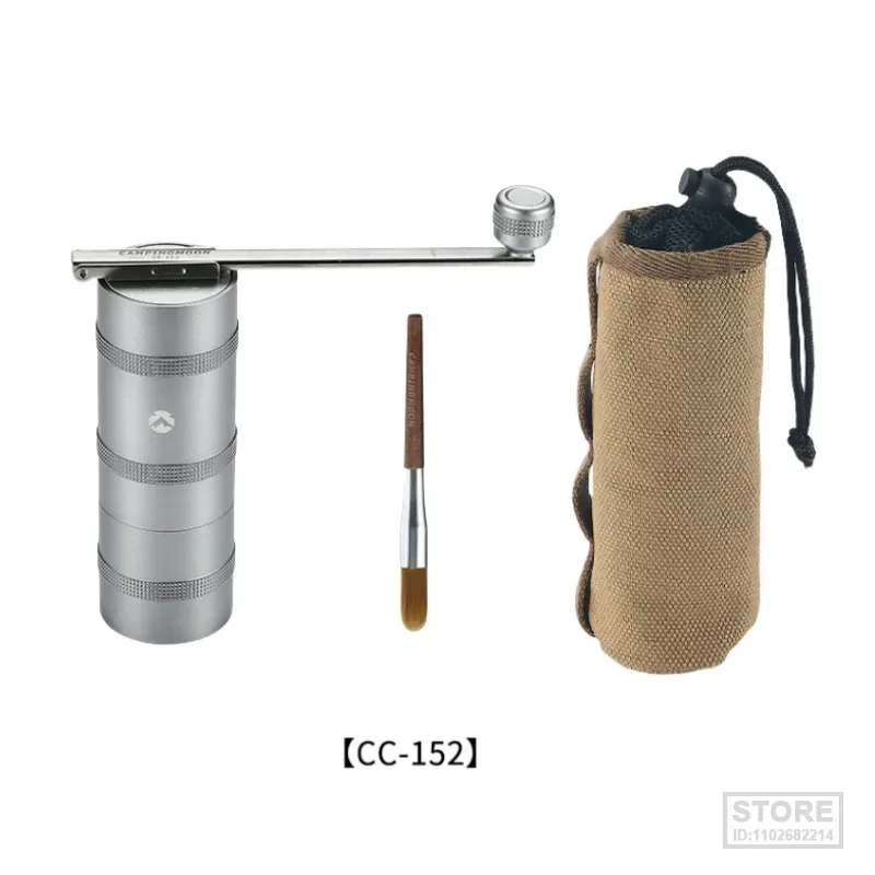 

Manual Stainless Steel Grinding Core Coffee Bean Grinder Portable Coffee Grinder Folding Handle Outdoor Camping Coffee Grinder