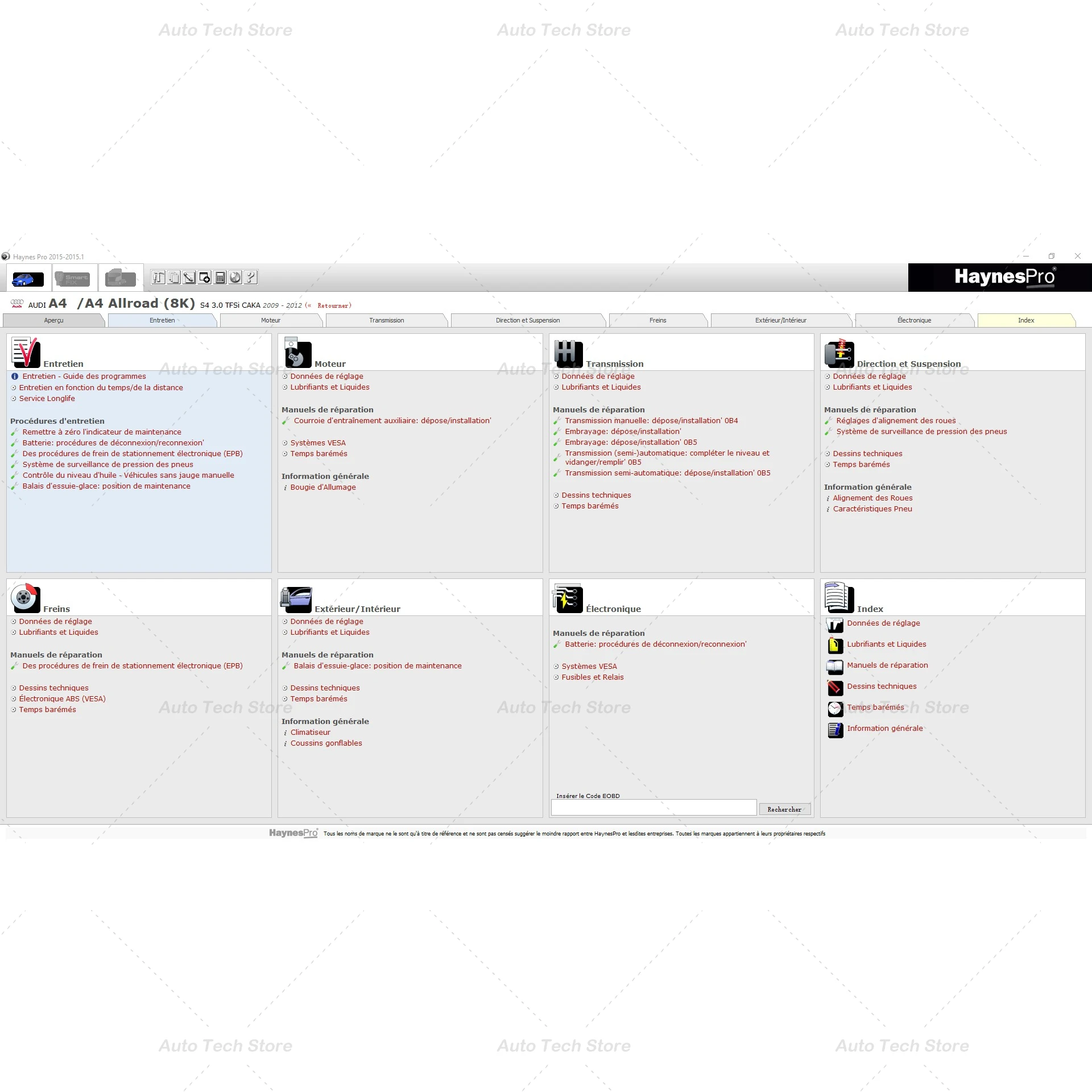 헤이니스 프로 자동차 비비드 워크샵 데이터 2018.01 (아트리스-테크닉) 유럽 수리 소... - 2