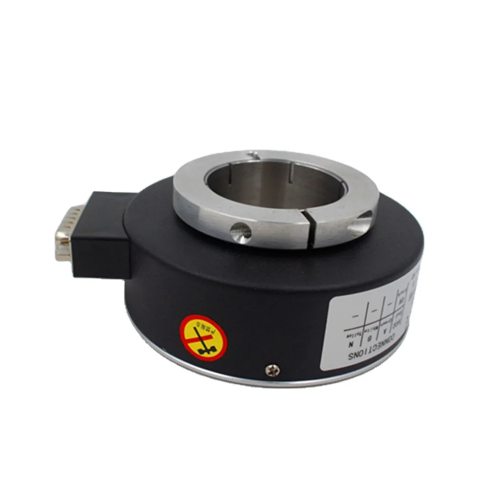 PKT1030J-1024 SF Brand Clamping Flange Mounting 100mm 30mm Hollow Shaft Rotary Encoder Sensor for Elevator and Electrical Lift