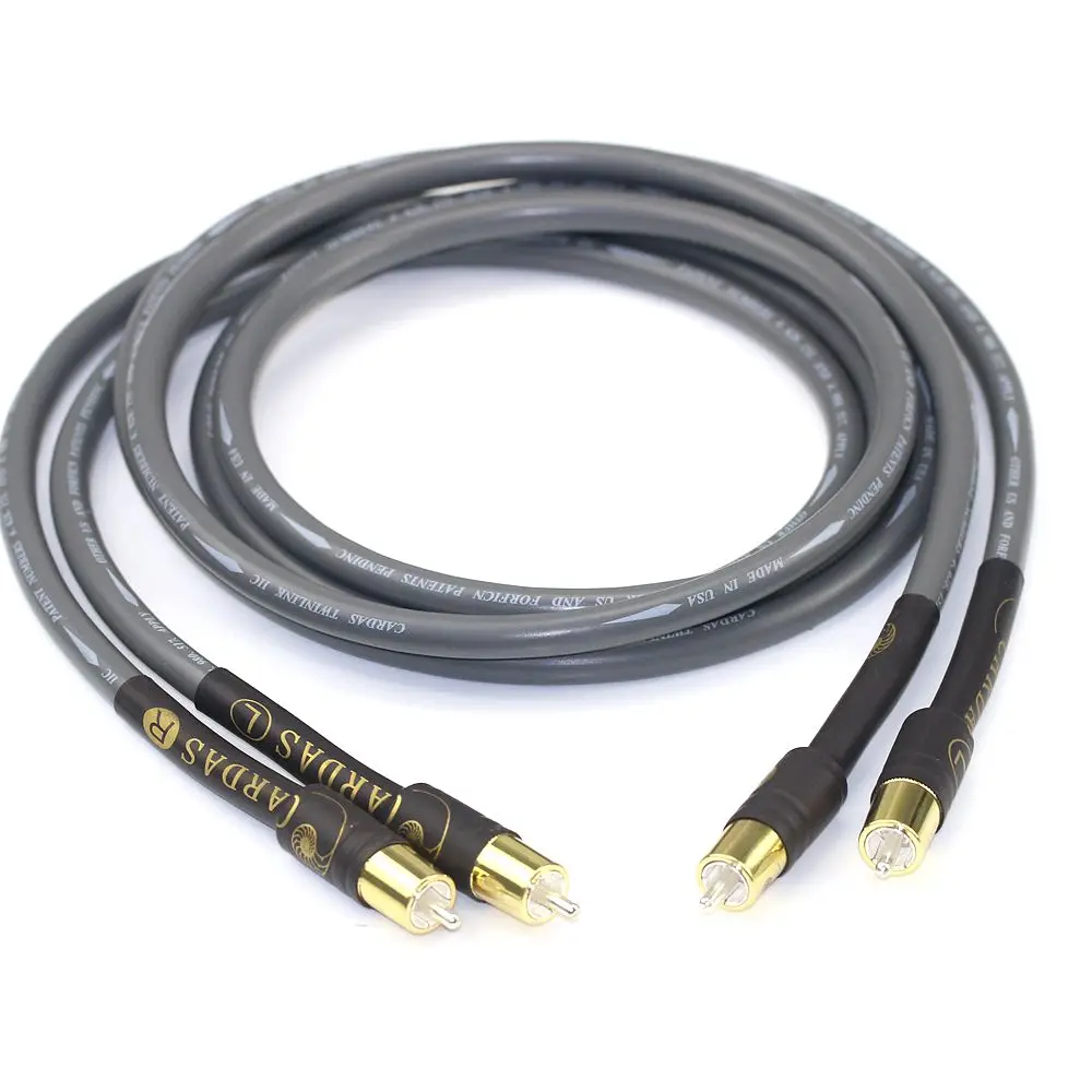 American CARDAS CARDAS TWINLNK IIC oxygen-free copper HiFi Lotus RCA plug audio cable signal cable