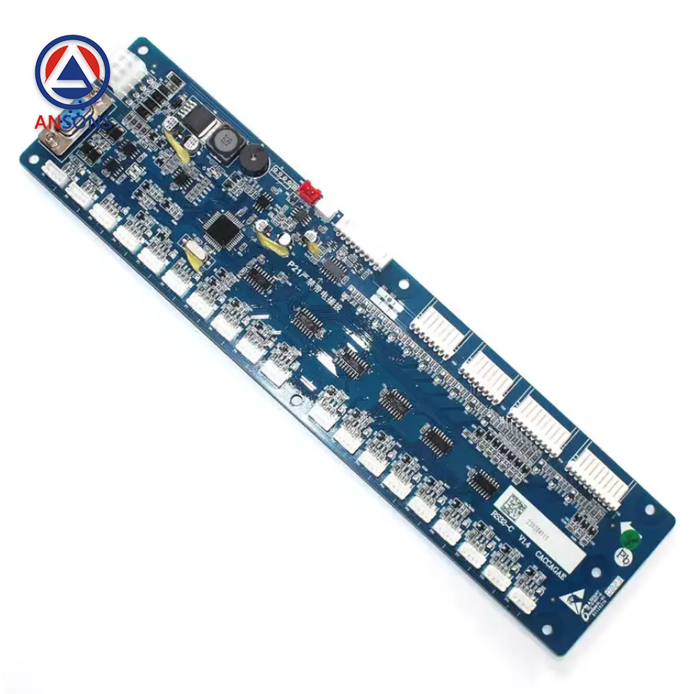 CACCAGAE RS32-C V1.4 OTIS مصعد سيارة الاتصالات لوحة دارات مطبوعة مع راحة صوتية Ansons قطع غيار المصاعد