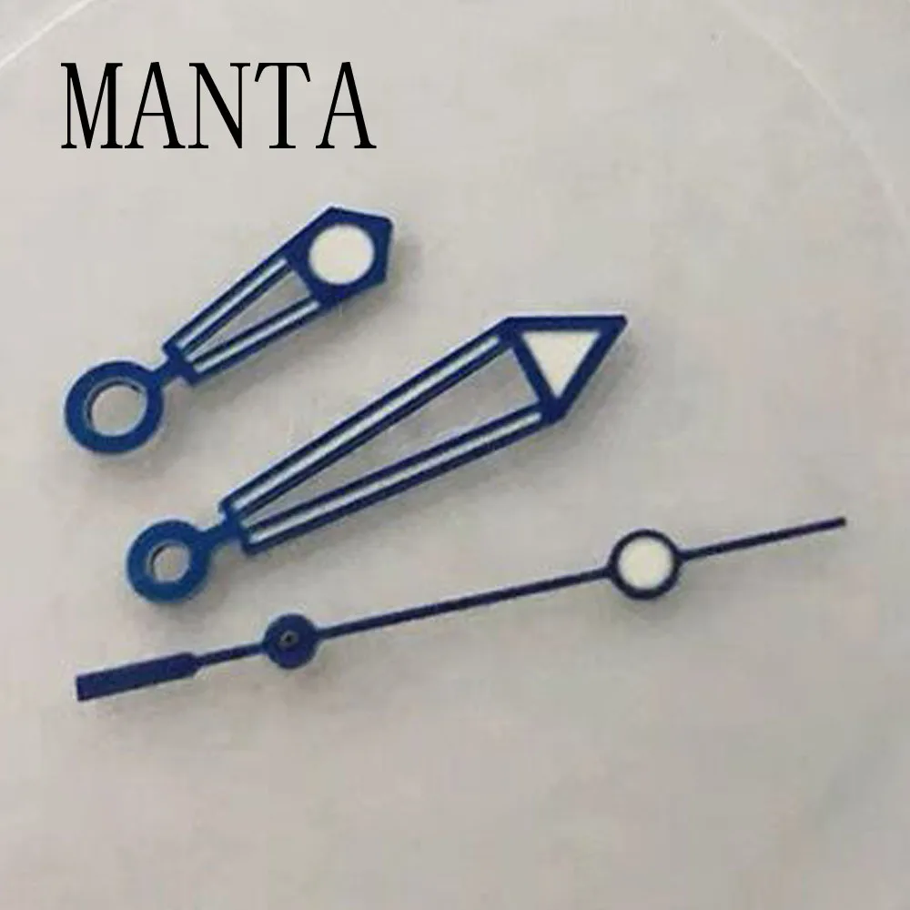 MANTA Lancette dell'orologio verdi luminose adatte al movimento Miyota8205/8215/821A Mingzhu2813/3804
