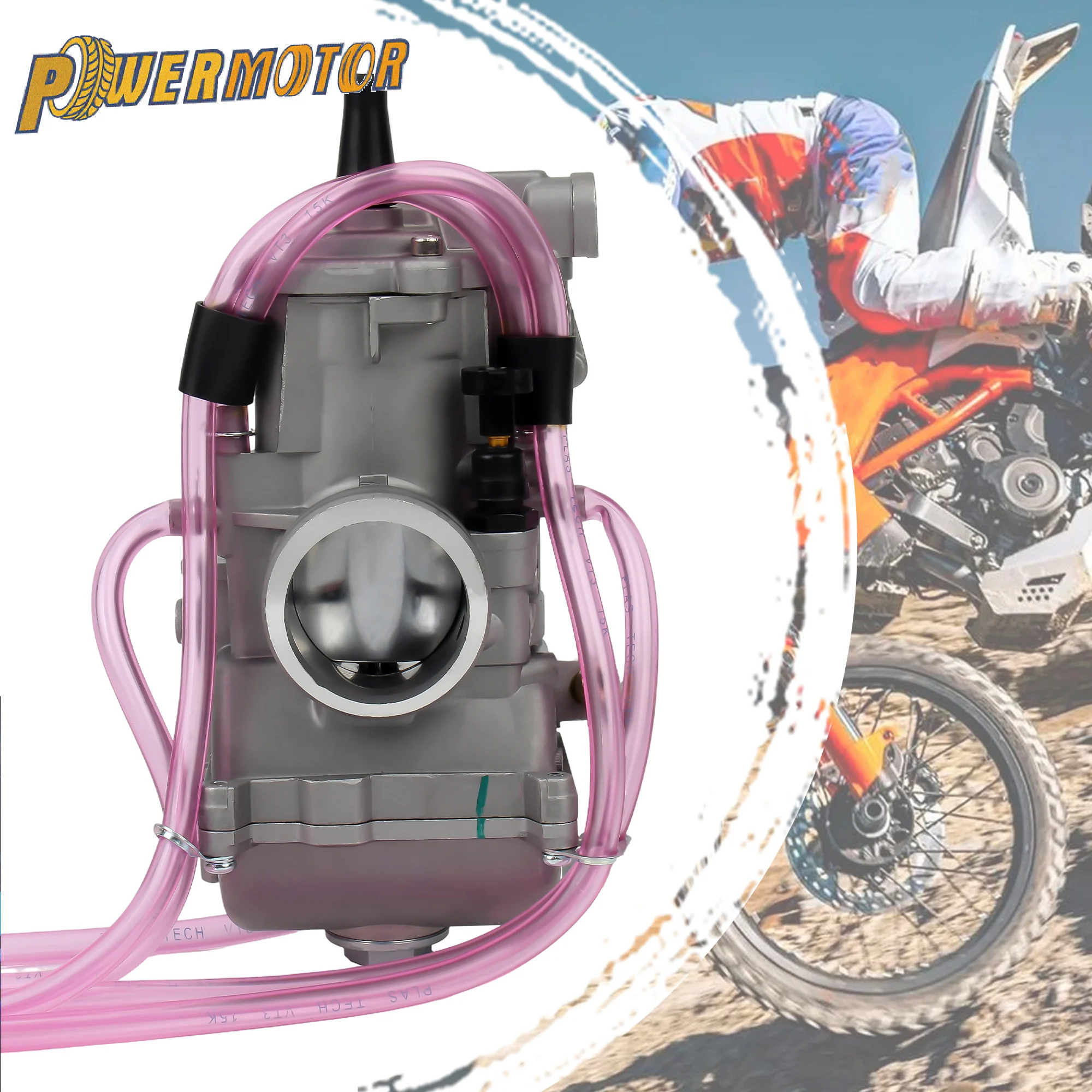 

​ Универсальный карбюратор Keihin PWM 34 36 38 40 42 мм для KTM 250CC, 2-тактных скутеров, квадроциклов, гоночных мотоциклов, высокопроизводительный карбюратор для мотоциклов.