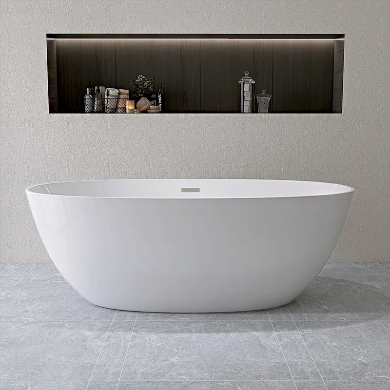 

Acrylic bathtub integrated family double small apartment Internet celebrity B & B hotel independent