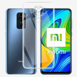 For Xiaomi Redmi Note 9 Case Clear Silicone Soft Cover For Redmi Note 9s 9T Fundas For Redmi Note 9 Pro Max Transparent Coque