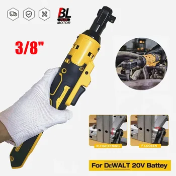 Electric Ratchet Wrench 220 Cordless Cordless Driver 3/8'' Impact Removal Wrench Screw Nut Repair Power Tools For Dewalt 18V 20V Battery