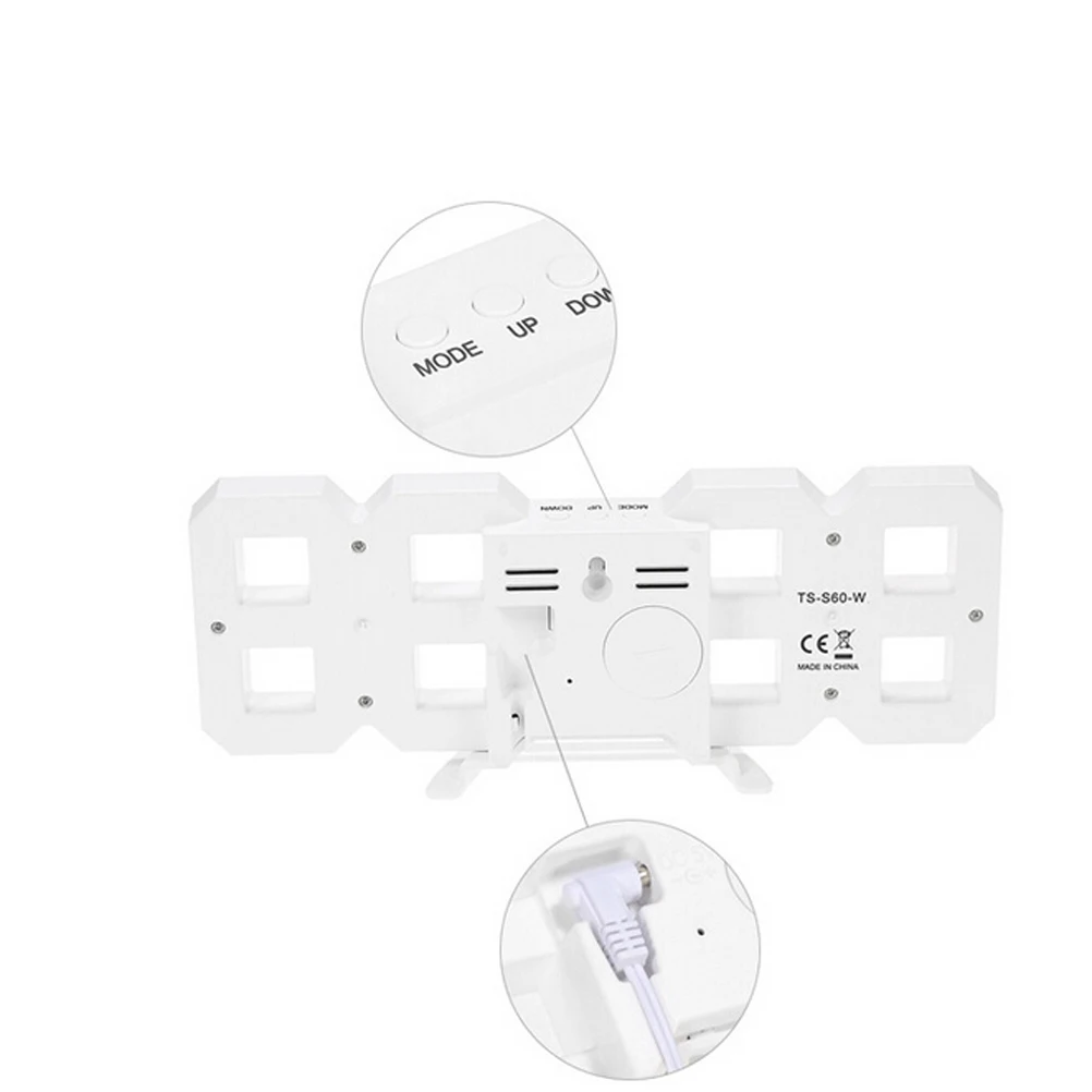 

LED Clock 3D LED Clock Digital Wall Clock Digital Clock led wall clock