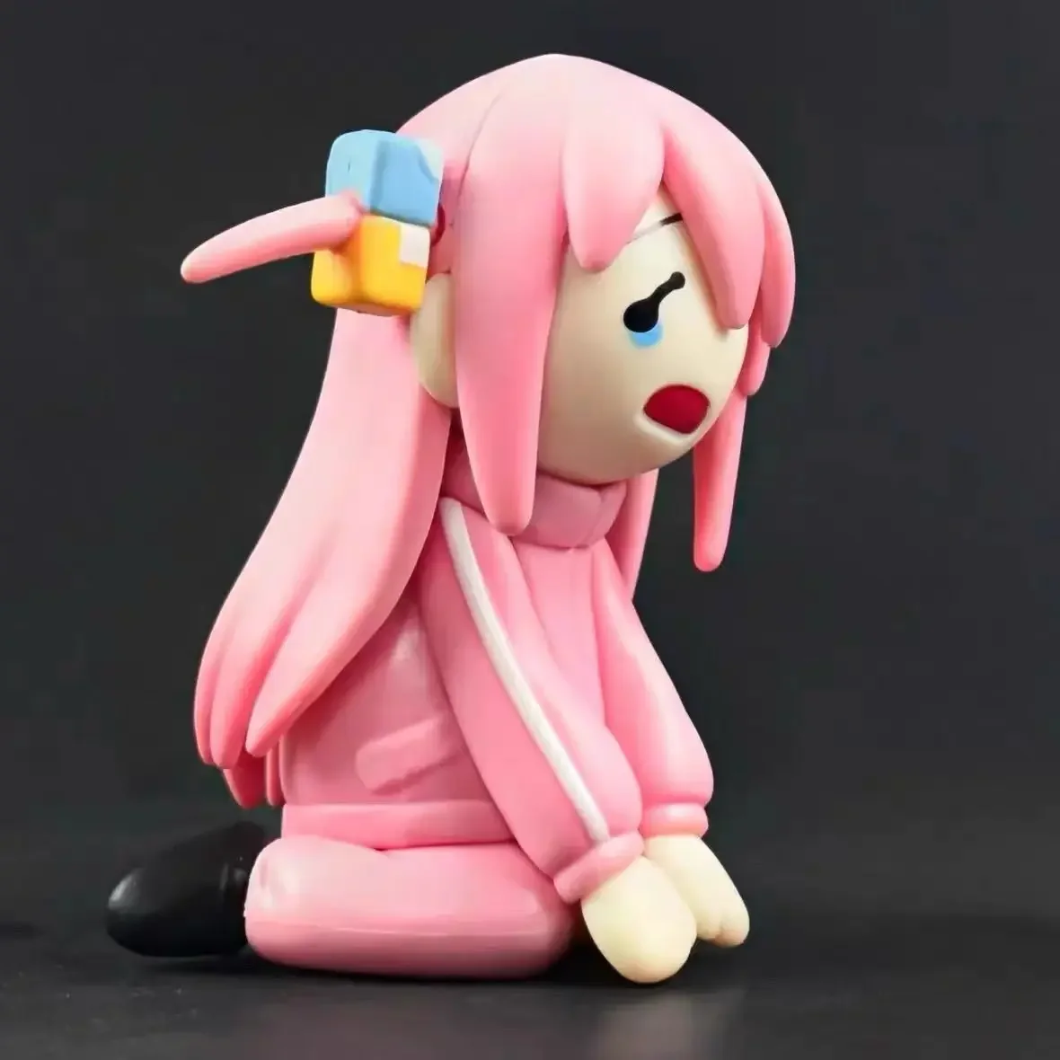 Bocchi The Rock, 10cm Figuras de acción de Gotoh Hitori para niños, lindos juguetes de Delusion Anime, colección de muñecos, adornos de coche, regalos de vacaciones