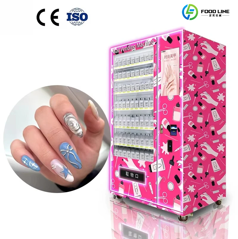 FL Nail Art Printer Vending Machine Nail Machine Luxury Makeup for Beauty Products 1 Year Warranty Vending Machine Customized
