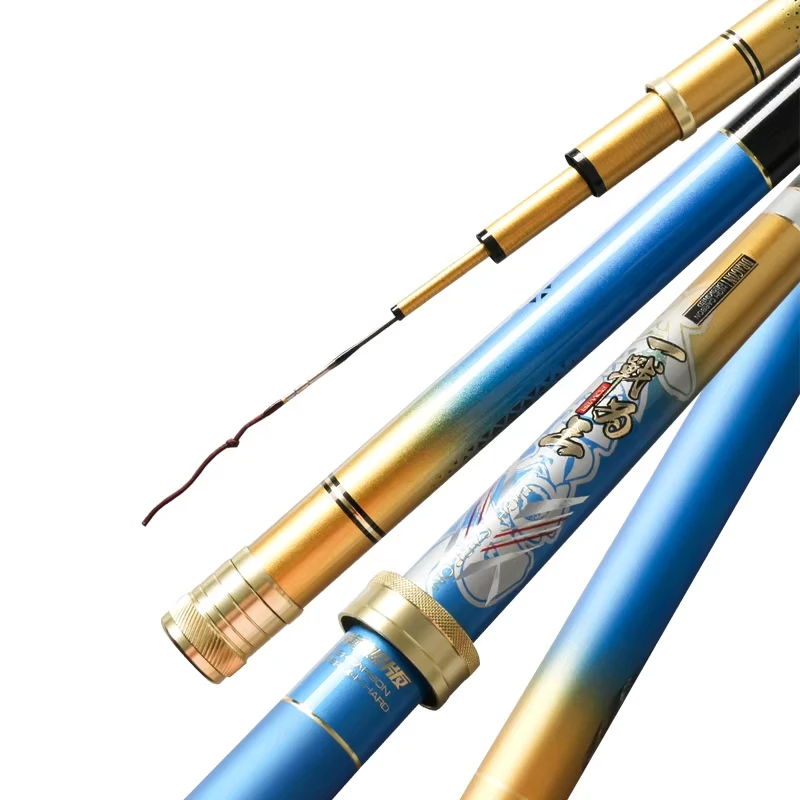 

3.6m 3.9m 4.5m 4.8m 5.4m 6.3m 7.2m Super Hard Big Fish Rod Stream Carbon Fiber Carp Fishing Rod Fishing Rods Telescopic