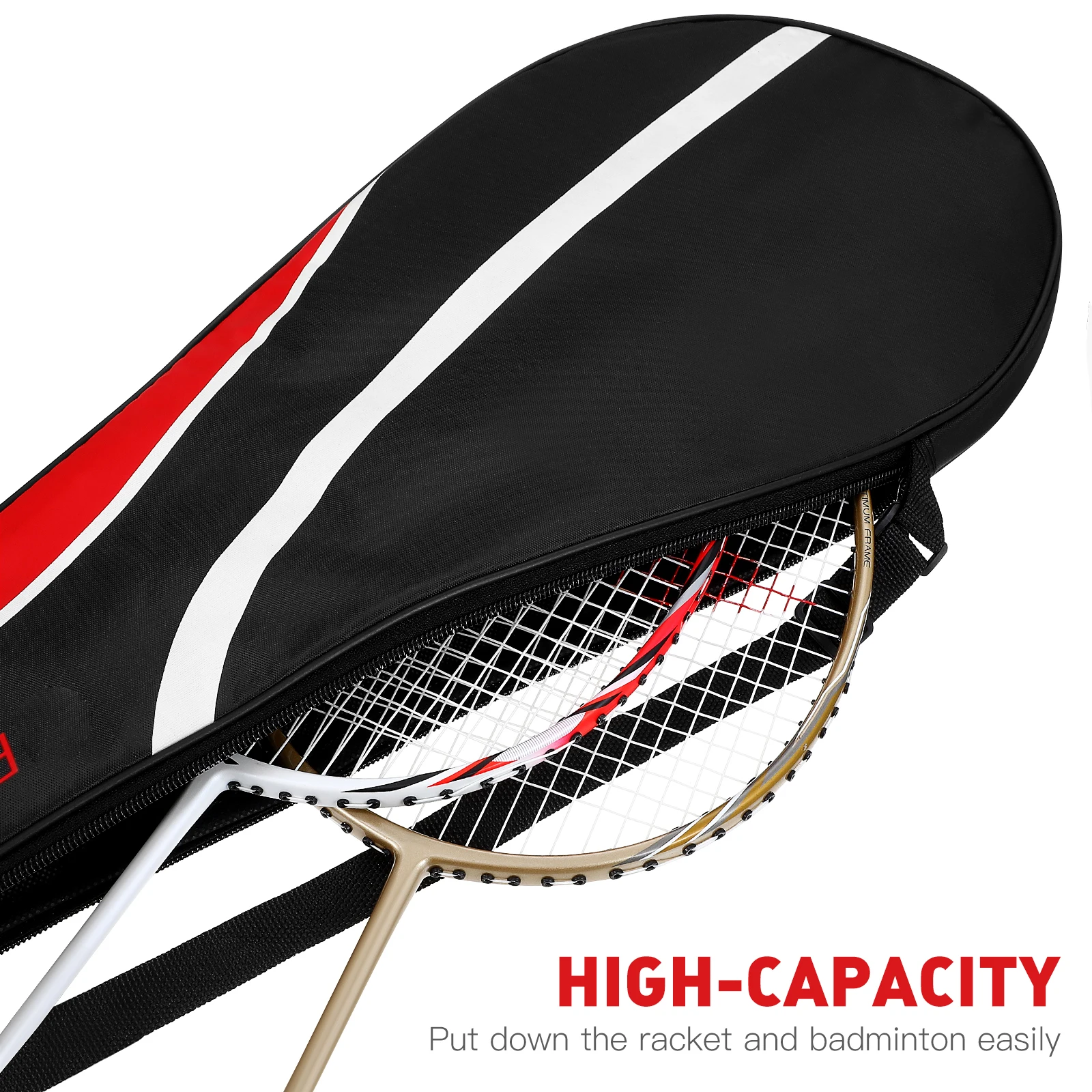 

Badminton Accessories & Equipment Badminton Racket Bag For Badminton Racket Cover For 1 -2 Rackets Storage Pouch Shoulder Bag