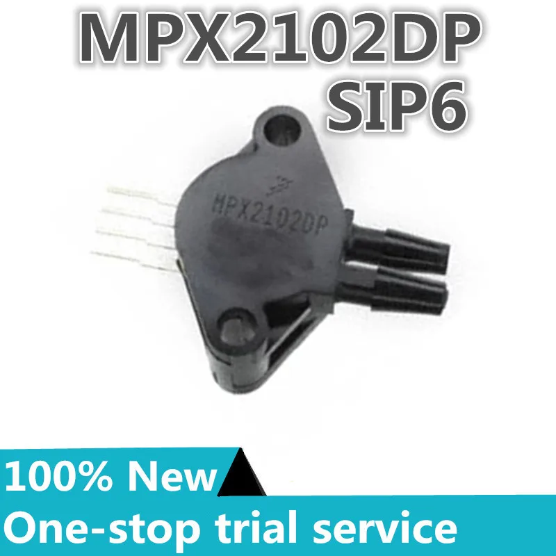 

2-50pcs %New original MPX2102DP SIP6 Differential 14.5PSI (100kPa) 58.02PSI (400kPa) sensor, transmitter Pressure sensor