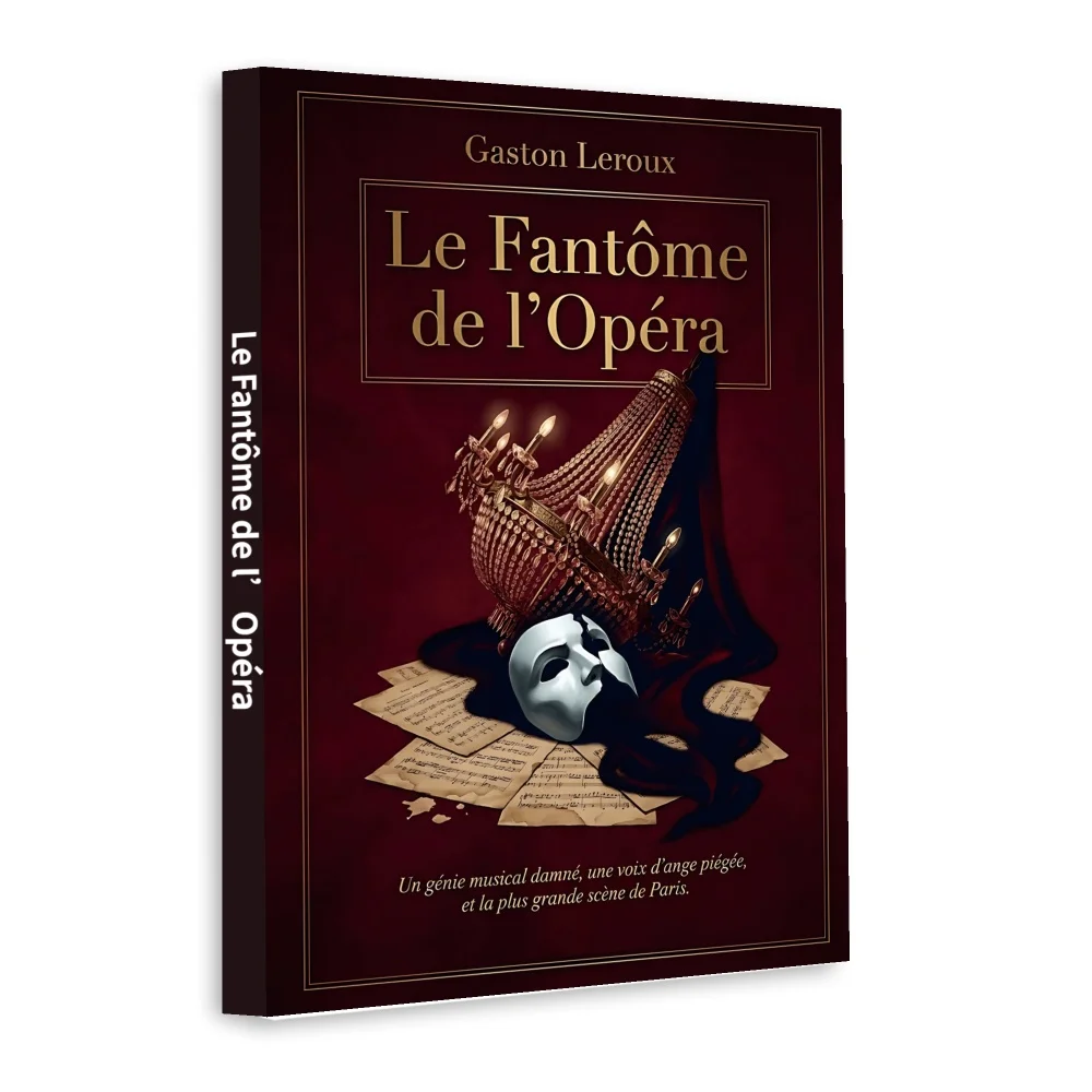 

The Phantom of the Opera (French Edition) by Gaston Leroux — Unabridged Original French Text, Classic Gothic Mystery Romance