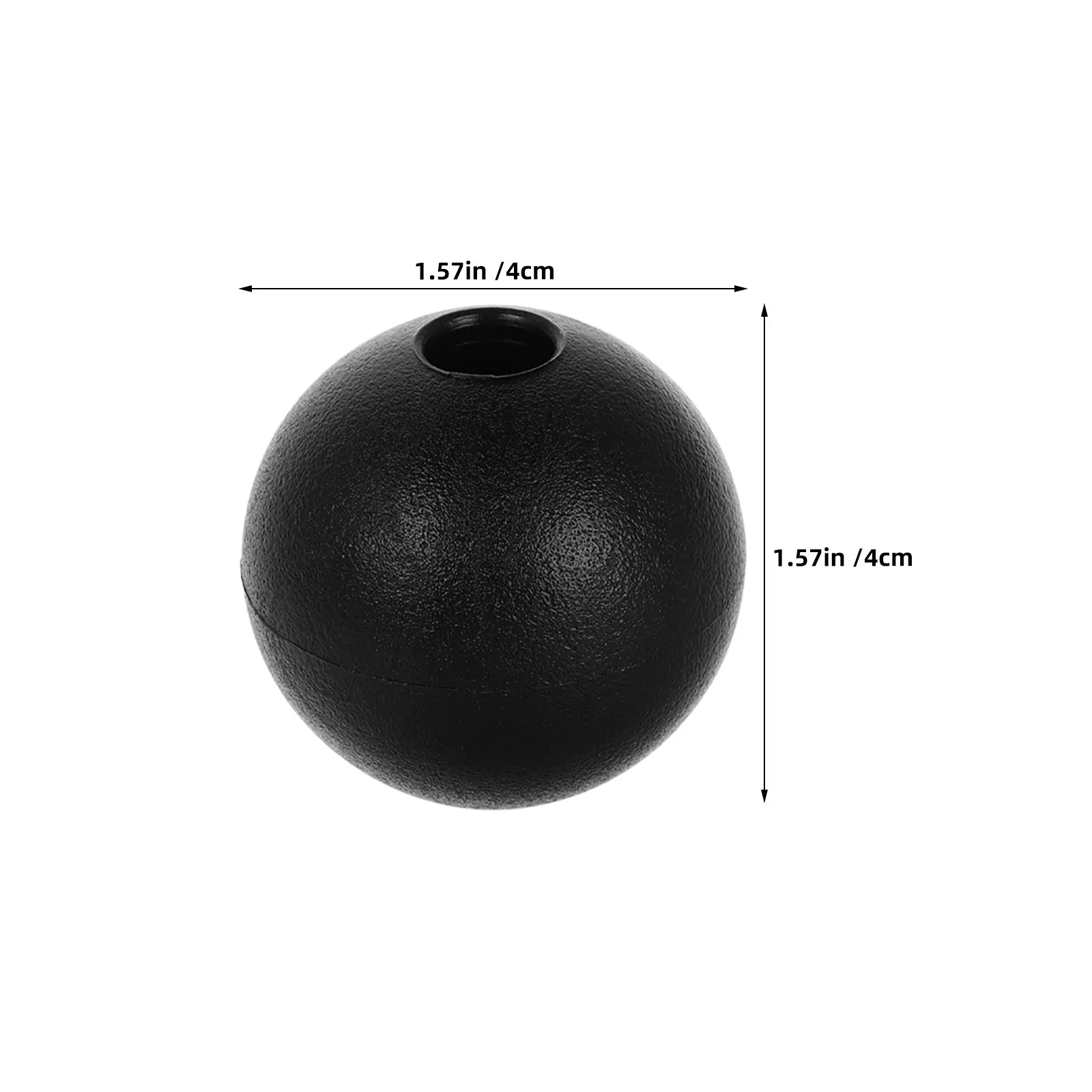 6Pcs Gym Cable Stopper Balls 40Mm Steel Wire Rope Limit Ball Fixator Fitness Equipment Accessories Pulley Cable Stop