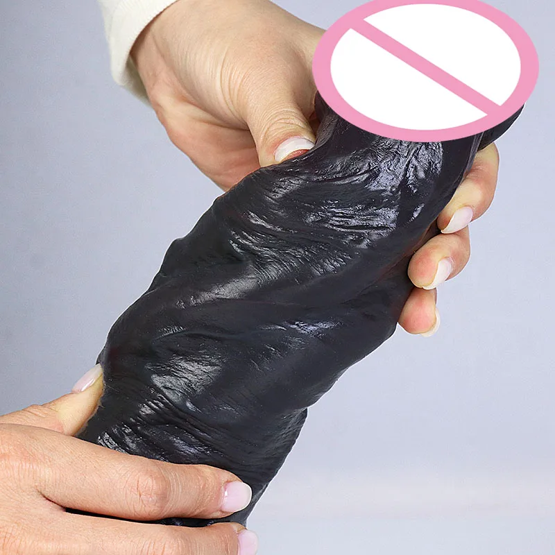 واقعية عالية القهوة XL دسار سوبر واقعية كبيرة القضيب مرنة شفط كأس الشرج ألعاب جنسية للنساء الاستمناء الكبار 18 +