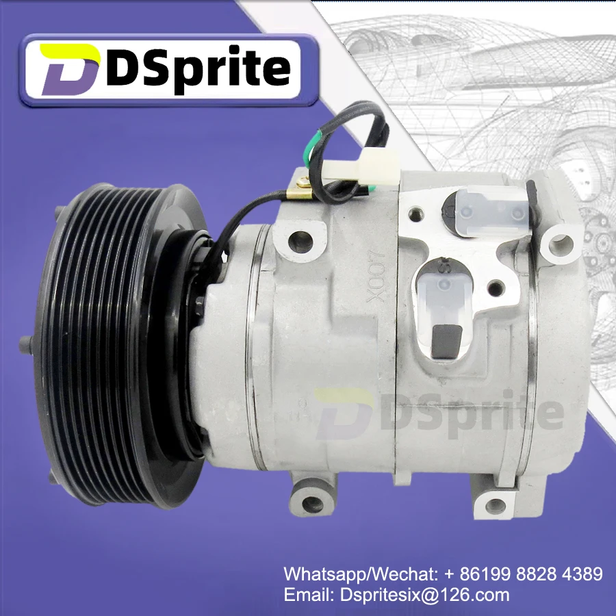 

10S17C auto car ac compressor for Caterpillar 330C 3050324 447260-8391 4472608391 447280007 178-5545 305-0325 3050325 305-0324