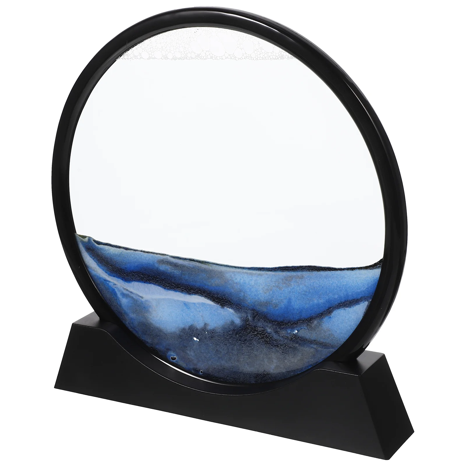 

Three-dimensional 3d Sand Painting Hourglass Toddler Tray Decor Sandbox Moving Wall