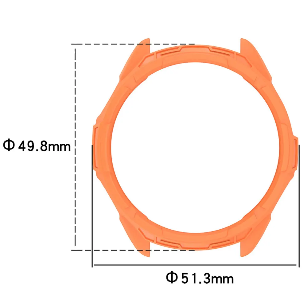 Funda protectora de TPU para Garmin Fenix E 47mm funda de silicona suave para Garmin Fenix E 47mm funda protectora