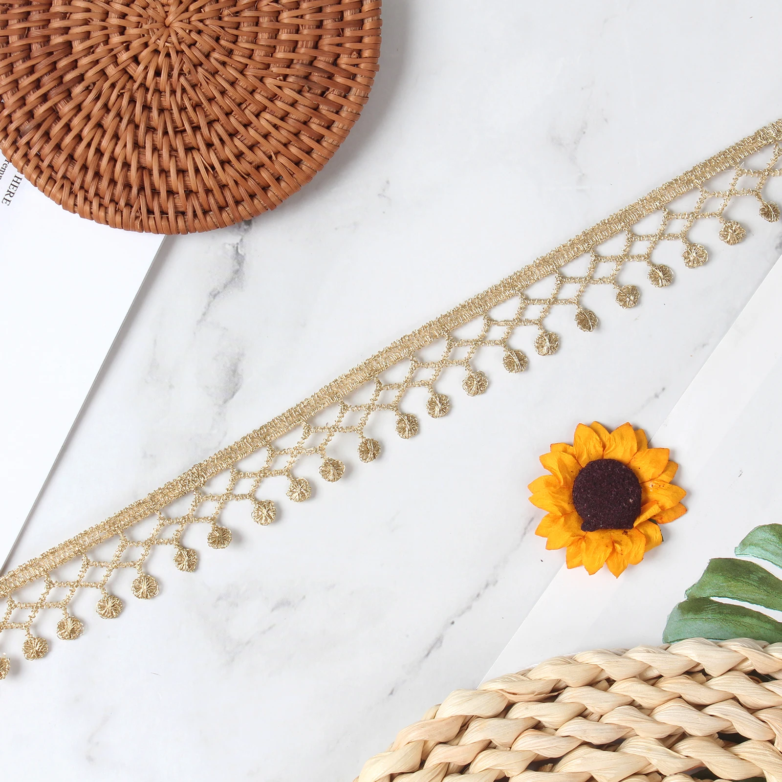 リボン,縫製リボン,タッセルのデザイン,装飾的なウェビング,DIYクラフト,ギフト包装,装飾用品,5ヤード