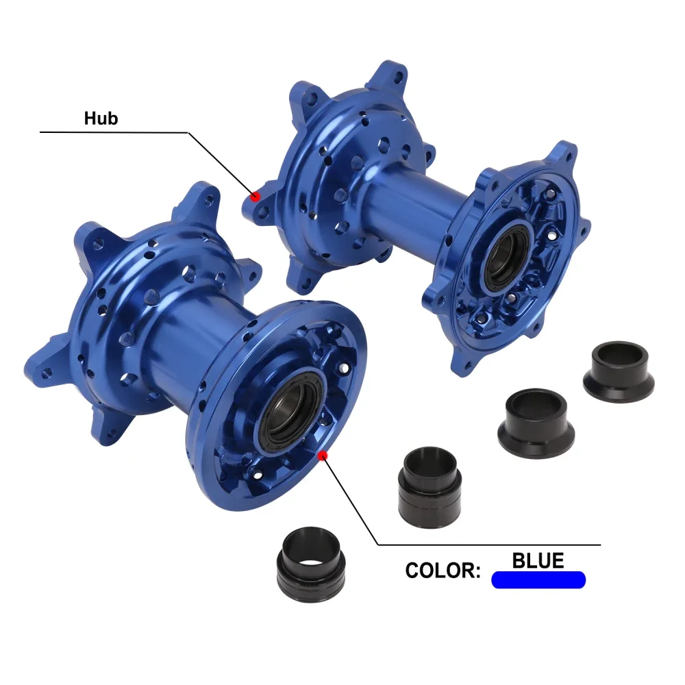 JFG CNC Motorcycle Front and Rear Wheel Hub for YZ250F YZ450F