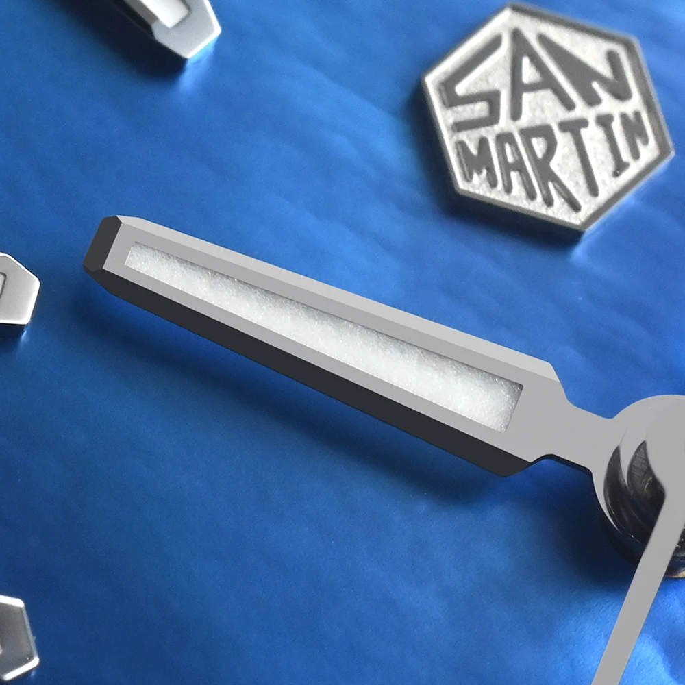 San Martin 39mm Luxury Dress Men Watch Miyota 90S5 MOP Dial Gada Automatic Mechanical Watches Waterproof 10Bar Luminous SN0144